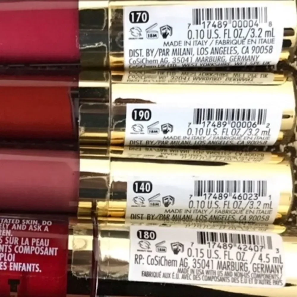 🦋 MILANI 160 VIBE STAY PUT LIQUID LIP LONGWEAR LIPSTICK NEW FULLSZ
